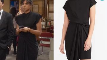 Mikaela Shaw's Black Dress Express (Vella Lovell) in the series Mr. Mayor (Season 1 Episode 1)