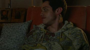 Mosaic Style Hoodie of Scott Carlin (Pete Davidson) in The King of Staten Island