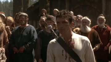 Original Chemise + Pantalon de Ahmed Ibn Fahdlan (Antonio Banderas) dans Le 13ème Guerrier