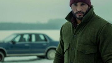 Wool Blend Jacket worn by Moon Ricky (Whittle) in American Gods TV show wardrobe (Season 3 Episode 5)