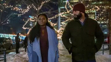 Wool Blend Jacket worn by Moon Ricky (Whittle) in American Gods TV show wardrobe (Season 3 Episode 5)