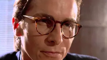 Oliver Peoples Glasses of Patrick Bateman (Christian Bale) in American Psycho