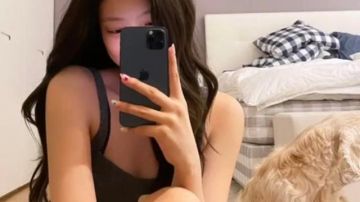 Crop top que Jennie Kim lució en su publicación de Instagram