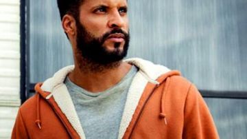 Sherpa hoodie worn by Shadow Moon (Ricky Whittle) as seen in American Gods (Season 3 Episode 1)