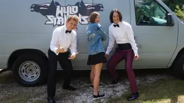 White Pleated Dress Shirt worn by Ted (Keanu Reeves) in Bill & Ted Face the Music