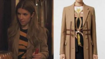 Burberry Double-Breasted Trench Coat porté par Darby Carter (Anna Kendrick) comme on le voit dans la série télévisée Love Life (saison 1 épisode 9)