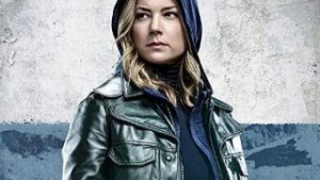 Burberry long leather coat worn by Sharon Carter (Emily VanCamp) as seen in The Falcon And The Winter Soldier TV series outfits (Season 1 Episode 3)