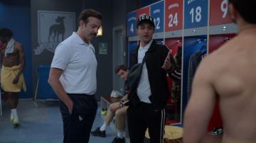 Gucci Noir Technique Jersey Pantalon porté par Jamie Tartt (Phil Dunster) dans Ted Lasso (S01E02)