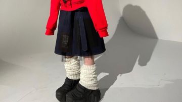 Swear Ex­ter­mi­na­tor boots worn by Billie Eilish on the Instagram account @blohsh