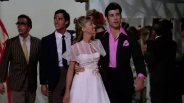 White Dress of Sandy (Olivia Newton-John) in Grease