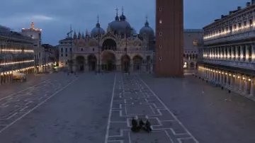 Площадь Сан-Марко в Венеции, Италия, как видно из фильма «Миссия невыполнима: расплата мертвых — часть первая».