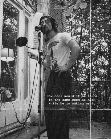 T-shirt mechanical orange of Alex Turner on the account Instagram of @cigarettesmokerfionaturner