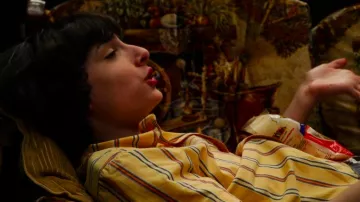 Yellow button up worn by Mike Wheeler (Finn Wolfhard) in Stranger Things (S03E02)