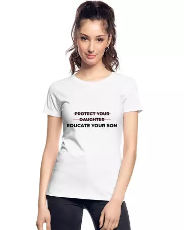 Protect Your Daughter Educate Your Son on the Instagram account @khantdesigns