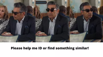 Sunglasses of Johnny Rose (Eugene Levy) in Schitt's Creek (S03E01)