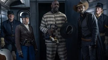 Overcoat worn by Crawford Goldsby / Cherokee Bill (Lakeith Stanfield) in The Harder They Fall movie wardrobe