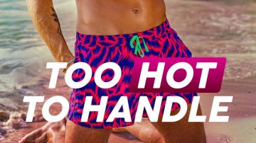 Pantalones cortos de natación usados por Cam (Cam Holmes) en Too Hot to Handle Temporada 2