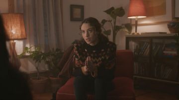 Jersey estampado usado por Sarah Cooper (Stella Baker) en The Republic of Sarah (S01E05)