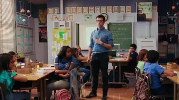 Adidas black sneakers worn by Josh Corman (Joseph Gordon-Levitt) as seen in Mr. Corman (S01E01) TV series