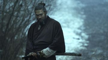 Katana utilisé par Baba Voss (Jason Momoa) comme on le voit dans la série télévisée See