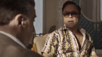 Beach Printed Shirt worn by Anthony Provenzano (Stephen Graham) in The Irishman movie