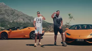 Les sneakers Gucci portées par Maes dans le clip Maison D'arrêt de Hornet La Frappe