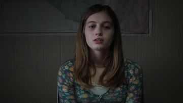 Floral sheer shirt worn by Samantha Fraser (Olivia Welch) as seen in Fear Street: 1994 movie