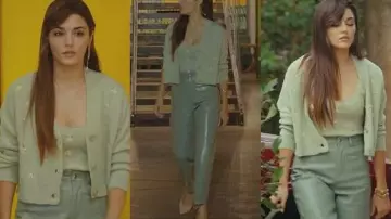 Le cardigan Mango de Eda Yildiz (Hande Erçel) dans la série You Play Kapimi (S01E16)