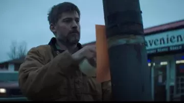 Carhartt jacket worn by Rayburn (Nikolaj Coster-Waldau) in The Silencing movie