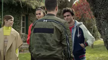 Le bomber Diesel portée par Guzmán Nunier (Miguel Bernardeau) dans la série Élite