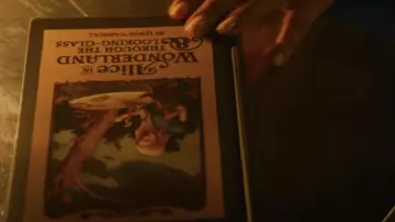 Alice in Wonderland and Through the Looking Glass book used by Priyanka Chopra in The Matrix Resurrections movie