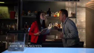 Your First Kiss T-shirt worn by Ella Lopez (Aimee Garcia) as seen in Lucifer TV series (S06E04)