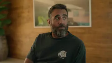 Planet Hollywood Orlando t-shirt in black worn by Tony Hogburn (Bobby Cannavale) as seen in Nine Perfect Strangers (Season 1 Episode 6)