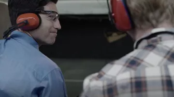 Shooting glasses worn by Chase Milbrandt (Jon Bernthal) as seen in The Premise (Season 1 Episode 2)