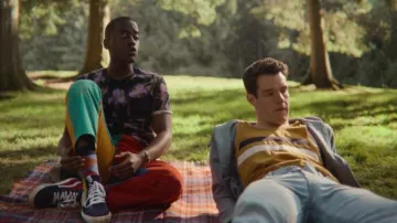 Vans sneakers worn by Eric Effiong (Ncuti Gatwa) as seen in Sex Education outfits (S03E02)