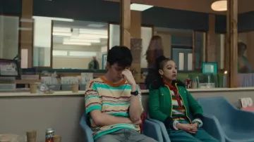 Casio montre numérique porté par Otis Milburn (Asa Butterfield) comme on le voit dans l&#39;Éducation Sexuelle série TV (Saison 3 Épisode 8)