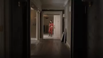 Stella McCartney utility boots worn by Mabel Mora (Selena Gomez) as seen in Only Murders in the Building TV series (Season 1 Episode 1)