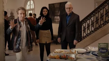 Forever 21 Ribbed Turtleneck Top worn by Mabel Mora (Selena Gomez) as seen in Only Murders in the Building (S01E02)