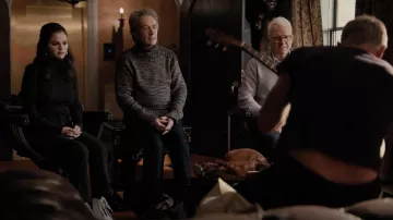 Dr. Martens Women's Sinclair Boots in White of Mabel Mora (Selena Gomez) as seen in Only Murders in the Building (S01E04)