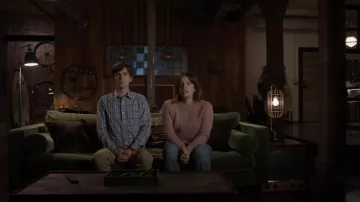 Filippa K Felicia knit jumper worn by Lea Dilallo (Paige Spara) as seen in The Good Doctor TV series (Season 5 Episode 1)