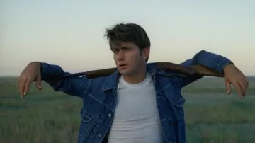 Chaqueta Demin usada por Kit (Martin Sheen) como se ve en la película Badlands
