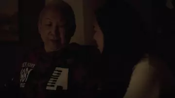 Chinatown Market x Alicia Keys Printed Hoodie worn by Grandma (Lori Tan Chinn) as seen in Awkwafina is Nora From Queens TV series wardrobe (S02E07)