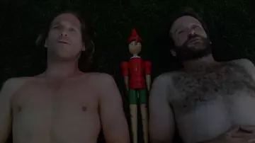 Pinnochio Doll of Jack (Jeff Bridges) en la película The Fisher King