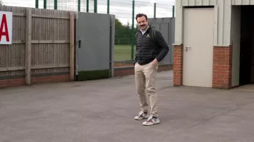 Nike Jordan Delta Breathe Marathon Running Sneakers worn by Ted Lasso (Jason Sudeikis) as seen in Ted Lasso (S02E12)