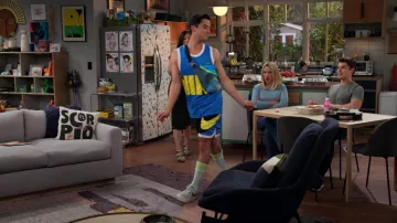Nike Dri-FIT Basketball Jersey Tank Top worn by Jayden (Michael Hsu Rosen) as seen in Pretty Smart (S01E08)