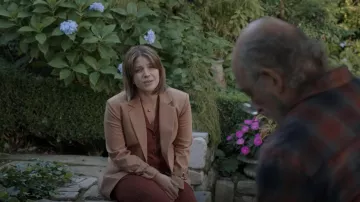 Veronica Beard Amadi Dickey Jacket worn by Lea Dilallo (Paige Spara) as seen in The Good Doctor TV series wardrobe (Season 5 Episode 3)