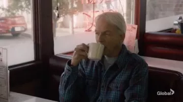Outerknown Blanket Pacific Old Coast Plaid Shirt worn by Leroy Jethro Gibbs (Mark Harmon) as seen in NCIS TV show outfits (Season 19 Episode 4)