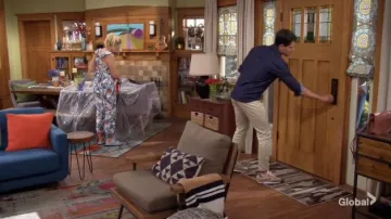 Nike DBreak-Type Mars Yard Sneakers worn by Dave (Max Greenfield) as seen in The Neighborhood TV show wardrobe (Season 4 Episode 4)