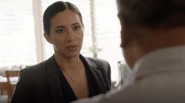 Salty Girl Jewelry Limu Necklace worn by Lia Kaleo (Chantal Thuy) as seen in Magnum P.I. TV series (Season 4 Episode 1)