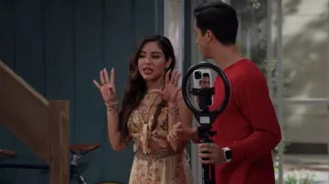 Free People Sundown Jumpsuit worn by Solana (Cinthya Carmona) as seen in Pretty Smart (S01E02)
